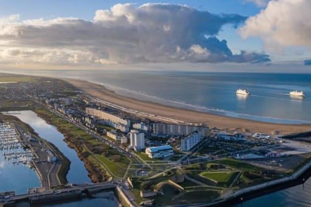 Studio Calais Front De Mer-Le Cocon Du Dragon-Classe 3 Etoiles Exteriör bild